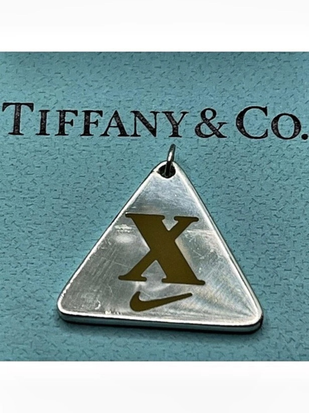 Tiffany & Co. Nike 2013 Marathon San Francisco Pendant Only ✨925 Sterling✨EUC✨